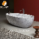 Luxury Detailed Carving Natural Marble Home Bathtubs