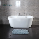 Greengoods Highly Recommended Acrylic+FRP Freestanding Oval Bathtub manufacturer