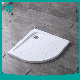 White Square Ceramic Shower Tray in Size 900X900X100mm