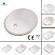  Sanitary Ware Oval Rectangular Shape Bathroom Art Wash Basin White Ceramic Under Counter Mounted CE Cupc Vanitytop Sink