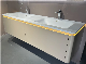 Factory Wholesale Solid Surface Stone Cabinet Vanity Resin Stone Vanity Cabinet