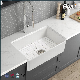 Hygienic Glaze One-Time-Fired Basin Sanitary Ware Granite Ceramic Kitchen Sink