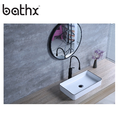 Hot Sale Sanitary Ware Bathroom Ceramic Vanity Lavabo Wash Hand Countertop Artistic Basin
