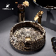 Yingjie Wholesale Jingdezhen Handmade Black Color Ceramic Artistic Bathroom Basin