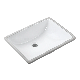 18X13"Sanitary Ware Undermount Sink with Cupc, Bathroom Ceramic Lavatory Sink