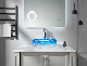 China Wholesale Sanitary Ware Vanity Hiding Gas Pipes Marble Bathroom Basin Glass Bowl Sink