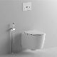 Bto Modern Sanitaryware Rimless Wall Mounted Toilet Concealed Cistern Wall Hung Toilet