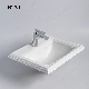  Modern Bathroom Small Wash Basin Ceramic Under Counter Undermount Sink