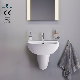  New Arrival Bathroom Ceramic Wash Basin Sink Hand Wash Basin with Wall Hung Pedestal