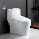 European Style Sanitary Ware Bathroom Washdown Commode Toilet Water Saving One Piece Ceramic Toilet manufacturer