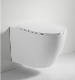  Luxury High Quality Sanitary Wares Bathroom Toilet Hotel P-Trap Rimless Toilets Wall Hung Mounted Ceramic Toilet