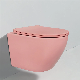  Sanitary Ware Ceramic Wc Rimless Toilet Bowl Bathroom P-Trap Toilets Wall Hung Mounted Toilet