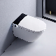 Watermark Auto Flush Bathroom Ceramic Automatic Bidet Intelligent Wc Wall Hung Smart Toilet manufacturer