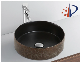 The World′s First Bathroom Metal Appearance Matte Black Art Basin manufacturer