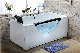 Bubble Hot Luxury Acrylic Bathroom Electronic Corner Massage Design Bathtub Sanitaryware manufacturer