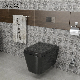  Basic Customization Black Ceramic Wc Toilet Bowl Wall Hung Watermark Toilet Portable Toilet