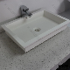 Standard/Customized Style Acrylic Solid Surface Bathroom Undermount Vanity Sink Match Countertop for Projects manufacturer