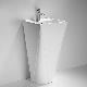 Bto Floor Free-Standing White Glazed Bathroom Pedestal Washing Basin manufacturer
