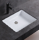  Factory Direct White Undercounter Bathroom Ceramic Sink Basin