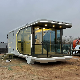  China Manufactured Prefab Mobile Capsule House Prefabricated Homes Luxury Apple Cabin with Kitchen and Bathroom