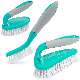 Shower Scrubber Ergonomic Handle Durable Bristles Grout Cleaner Cleaning Bathroom Brush manufacturer