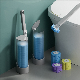  Disposable Toilet Brush with 40 Toilet Brush Refills Disposable Cleaning System Kit for Bathroom Toilet Bowl Cleaner