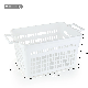  0149 Drain Basket with Handle Multi-Functional Plastic Household Storage Basket bathroom Basket Organizer