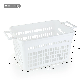 0149 Drain Basket with Handle Multi-Functional Plastic Household Storage Basket bathroom Basket Organizer