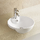  Best Price European Style Sinks Round Semi-Recessed Basin