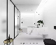 European Design Modern White Stone Marble Bathroom Vanity Basin in Wholesale manufacturer