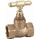 Water Brass Stop Valve Brass Dzr Stop Gate Ball Valve manufacturer