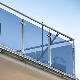Glass Stair Handrail Fence Balustrade Swimming Pool Garden Stainless Steel Balustrade manufacturer