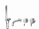 Hot and Cold Dual Function Rain Shower Bathtub Bath Tub Bathroom Shower Faucet Mixer Taps Tap for Bathtub