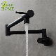 Brass Black Modern Kitchen Faucet in Wall Faucet Black Wall Mounted manufacturer