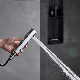  Four Function European Luxury Grass Chrome Rain Brass Body Shower Water Tap Wall Mounted
