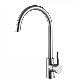 SUS304 Stainless Steel Mixer Hot and Cold Single Handle Kitchen Sink Faucet