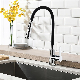  Lead Free Single Handle Pull-Down Spray Head Kitchen Faucet Mixer for UK