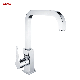 Deck-Mounted Hot and Cold Chrome Plating Kitchen Faucets manufacturer