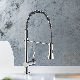 Pull Down Kitchen Faucet with Retractable Pull out Swivel Spout manufacturer