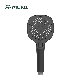 Matte Black Hand Shower Three Functions bathroom Shower Head S0733-1V