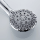 Shower Head 360 Degrees Rotating with Small Fan ABS Rain High Pressure Spray Nozzle Bathroom Accessories