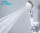 3 Settings Shower Head High Pressure Water Saving Showerhead with Filter Beads