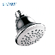 Chromed 1 Function High Quality Water Saving Plastic Bathroom Shower Head with Ball