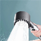  ABS Rainfall High Pressure Small Filter Shower Head Massage Brush with Adjustable Water Pressure and Removable Handheld Shower Sprayer