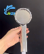 Single Function Water Saving Full Chrome High Pressure Stainless Steel Spout Shower Head