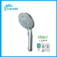 Hy067 Unique Five Function Round Fresh ABS Plastic Hand Shower Head