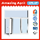  America Nfrc Standard Low-E Glass Radiation Protection White Color Aluminium Glass Aluminum Aluminium Tilt Turn Casement Windows 10% off