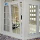 PVC Conch Brand Double Glazed Tempered Casement Windows with Kinlong Hardware manufacturer