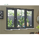  Australia Modern Metal Frame Casement Window Tempered Glazing Energy Efficient Swing Aluminum Windows and Doors for House
