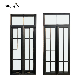 Cheap Import Casement Windows Made in China Double Glazing Swing Crank Type Window with Fixed Panel